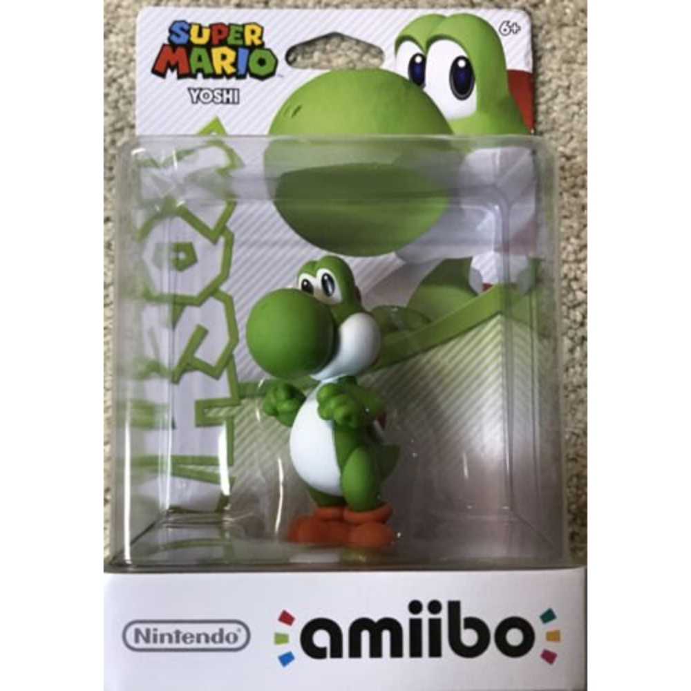 Yoshi Amiibo Super Mario Series Nintendo New! US Version!